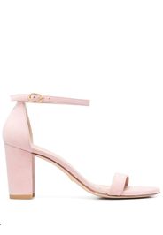 Stuart Weitzman block-heel open-toe sandals - Rosa
