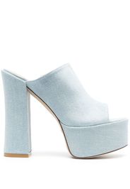 Stuart Weitzman Sky High 145mm platform sandals - Blu