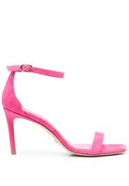 Stuart Weitzman Nudistsong 100mm suede sandals - Rosa