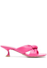 Stuart Weitzman slip-on square-toe sandals - Rosa