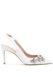 Stuart Weitzman Pumps Stuart Crystal Fleur 90mm - Bianco