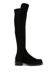 Stuart Weitzman 5050 Bold 40mm suede boots - Nero