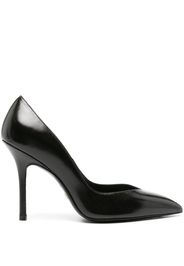 Stuart Weitzman Eva 100mm leather pumps - Nero