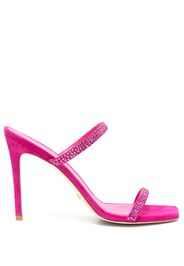 Stuart Weitzman Aleena Royale 100mm suede sandals - Rosa