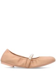 Stuart Weitzman Goldie ballerina shoes - Toni neutri