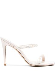 Stuart Weitzman 100mm leather mules - Toni neutri
