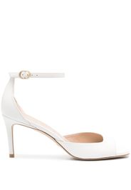 Stuart Weitzman 90mm leather sandals - Bianco
