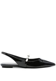 Stuart Weitzman Mules in pelle - Nero