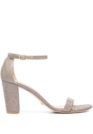 Stuart Weitzman Nearlynude 90mm sandals - Oro