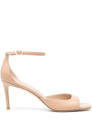 Stuart Weitzman Nudistia 85mm leather sandals - Toni neutri