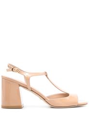 Stuart Weitzman Flareblock 75mm sandals - Toni neutri