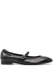 Stuart Weitzman Claris leather ballerina shoes - Nero