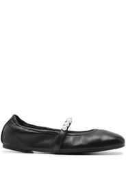 Stuart Weitzman Goldie ballerina shoes - Nero