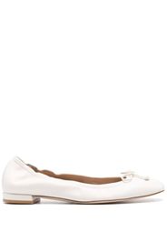 Stuart Weitzman Bria leather ballerinas - Bianco