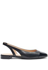 Stuart Weitzman Sleek slingback ballerina shoes - Nero