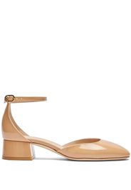 Stuart Weitzman 35mm patent-leather pumps - Marrone