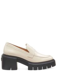 Stuart Weitzman 60mm Soho loafers - Toni neutri