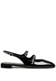 Stuart Weitzman Benni MJ slingback ballerina shoes - Nero