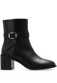 Stuart Weitzman Esme leather ankle boots - Nero