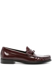 Stuart Weitzman Lottie Bow loafers - Marrone