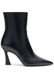 Stuart Weitzman pointed-toe leather boots - Nero