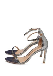 Stuart Weitzman leather ankle-strap sandals - Grigio