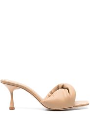 Studio Amelia padded-strap leather mules - Toni neutri