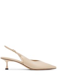 Studio Amelia Razor 50mm leather pumps - Toni neutri