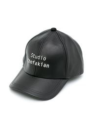 Studio Chofakian Cappello da baseball con logo - Nero