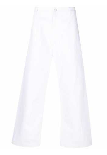 Studio Nicholson wide-leg jeans - Bianco