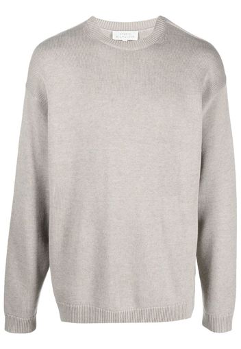 Studio Nicholson round-neck merino-cotton jumper - Grigio