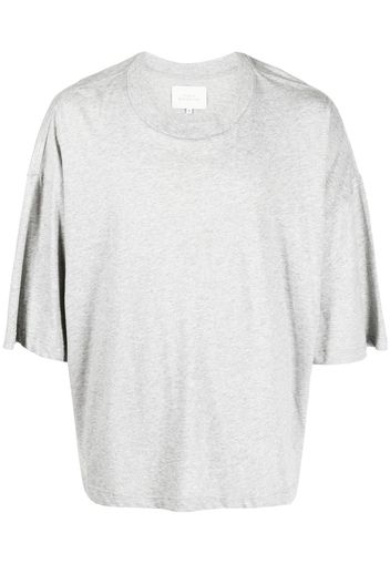 Studio Nicholson logo-print short-sleeved T-shirt - Grigio