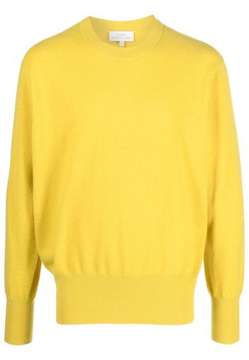 Studio Nicholson crew-neck long-sleeve jumper - Giallo