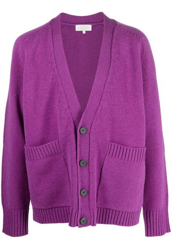 Studio Nicholson Sen lambswool cardigan - Viola