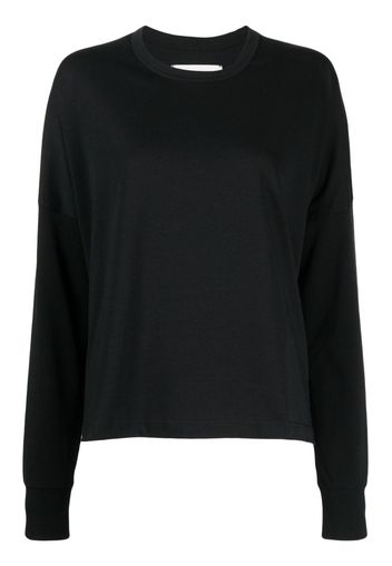 Studio Nicholson crew-neck long-sleeve sweatshirt - Nero