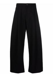 Studio Nicholson wide-leg high-waisted trousers - Nero