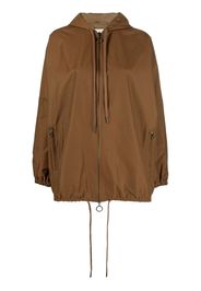 Studio Nicholson Alpine drawstring-hood jacket - Marrone