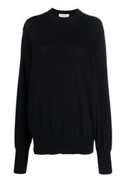 Studio Nicholson fine-knit cotton jumper - Blu