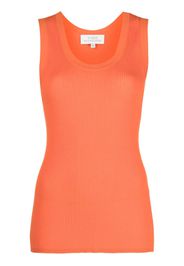 Studio Nicholson Rakko knitted sleeveless top - Arancione