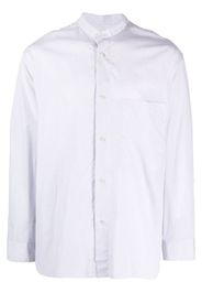 Studio Nicholson band-collar cotton shirt - Bianco
