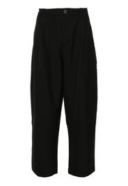 Studio Nicholson Pantaloni Tuck - Nero