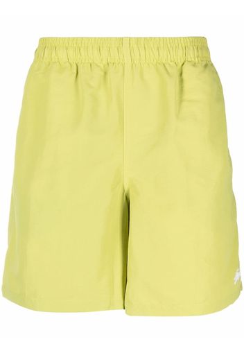 Stussy logo swim shorts - Verde