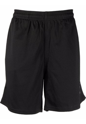 Stussy Shorts sportivi con stampa - Nero