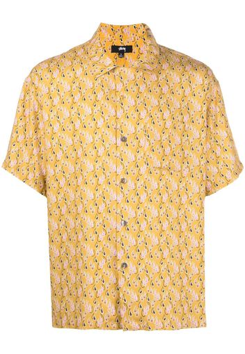 Stussy paisley short-sleeve shirt - Giallo