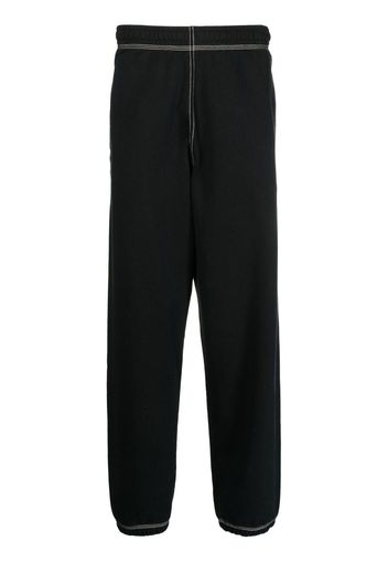 Stüssy Pantaloni sportivi Contrast Stitch Label - Nero