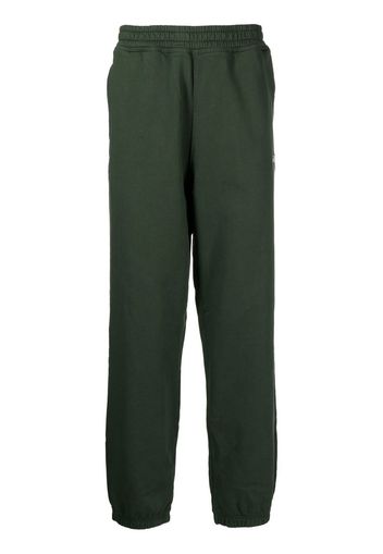 Stüssy logo-embroidered track pants - Verde