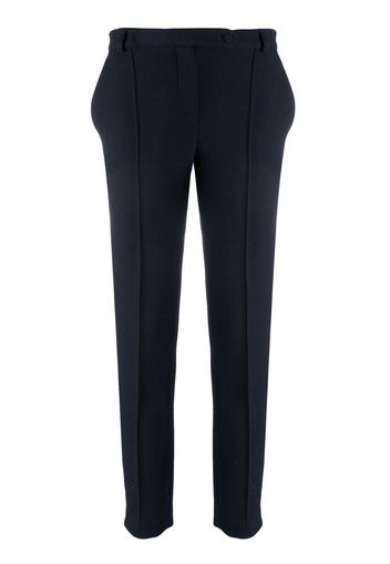 cropped slim-fit trousers