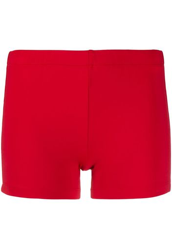 athletic body con shorts