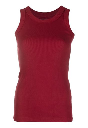 Styland fitted tank top - Rosso