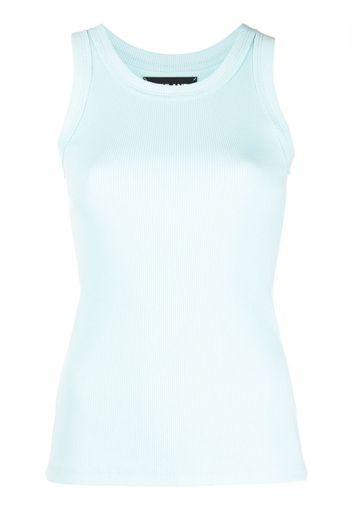 Styland fitted tank top - Blu